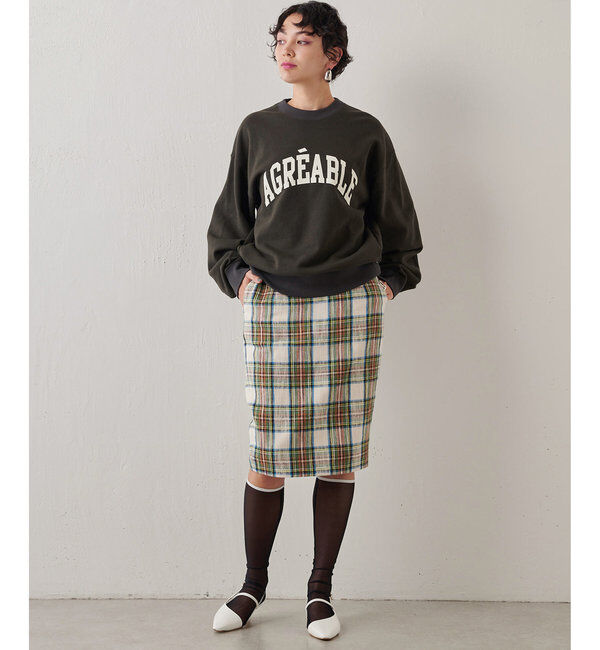 THE PAUSE「【THE PAUSE】ロゴスウェットプルオーバー」|Tシャツ・カットソー|