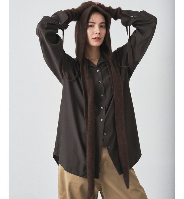  「【THROW】別注カラー Hoodie Scarf」|マフラー|