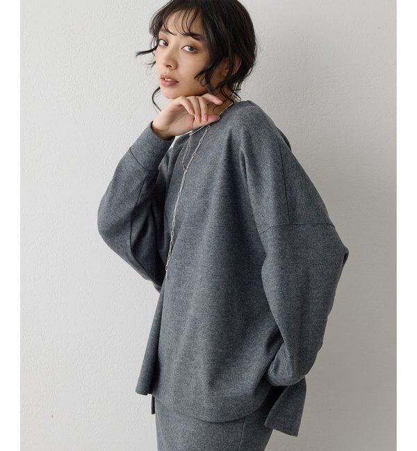  「圧縮スムースワイドプルオーバー」|Tシャツ・カットソー|