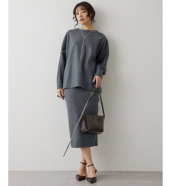  「圧縮スムースワイドプルオーバー」|Tシャツ・カットソー|