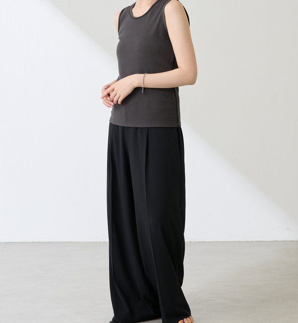  「シアーパイピングタンクトップ」|Tシャツ・カットソー|