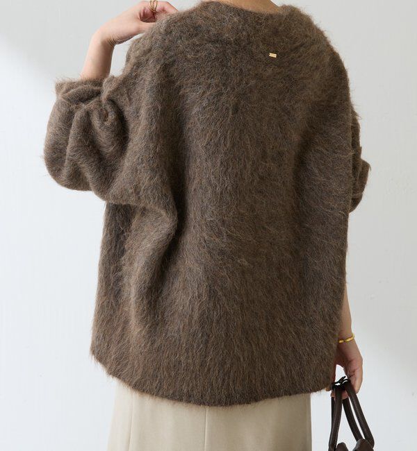  「アルパカ混Vネックニット」|ニット・セーター|