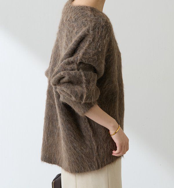  「アルパカ混Vネックニット」|ニット・セーター|