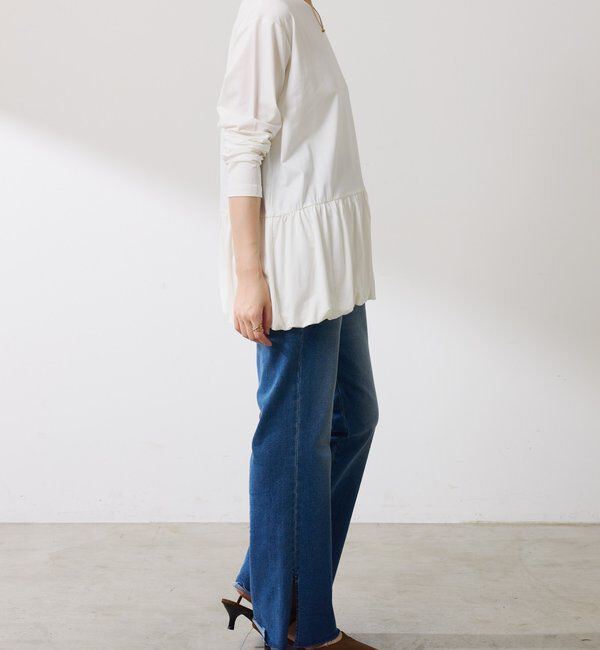  「裾バルーンロンT」|Tシャツ・カットソー|