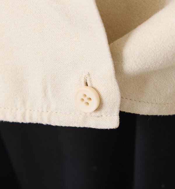  「スエードタッチバックロングシャツ」|シャツ・ブラウス|