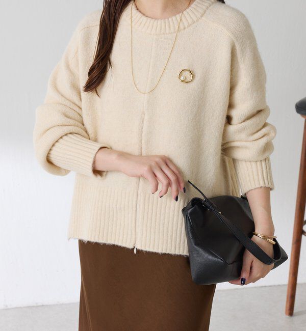  「ヤクライクショートニット」|ニット・セーター|