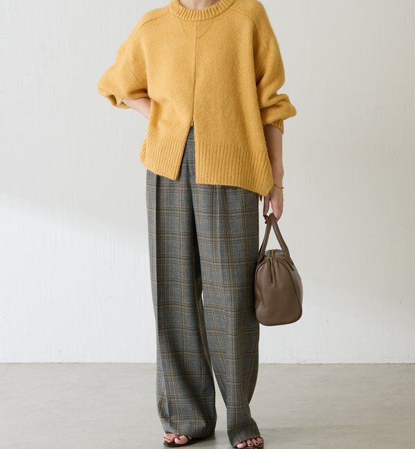  「ヤクライクショートニット」|ニット・セーター|