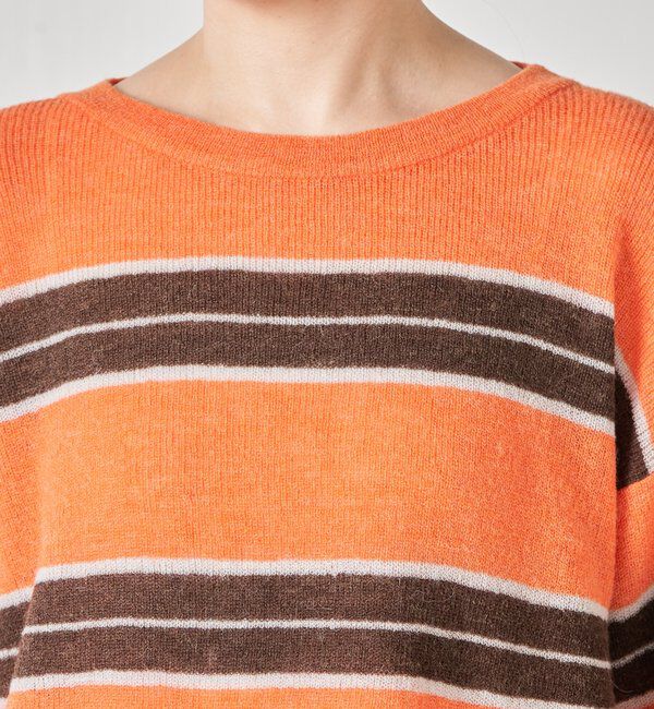  「エアリードッキングボーダーニット」|ニット・セーター|