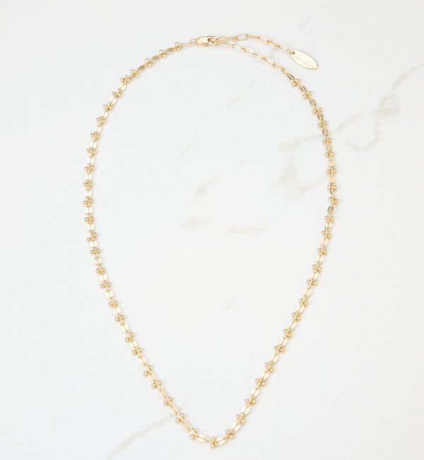  「【PAPILLONNER/パピヨネ】アクセントチェーンネックレス」|リング|