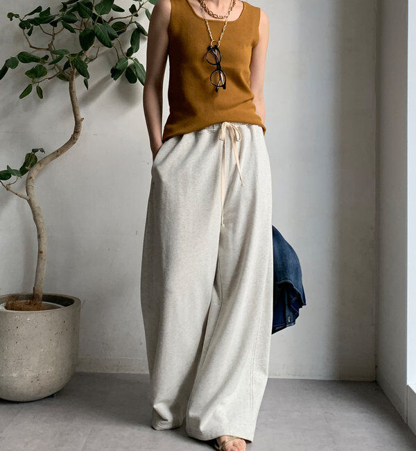  「スクエアニットタンク」|ニット・セーター|