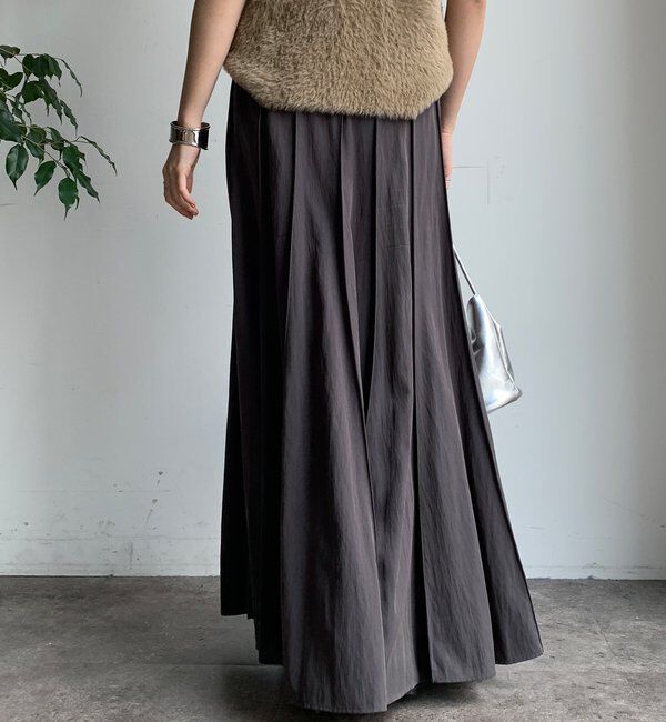  「パネルプリーツスカート」|スカート|