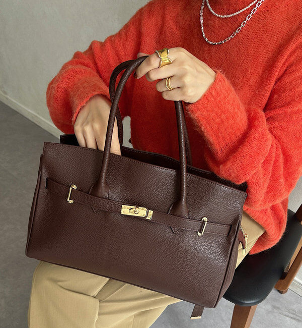  「【新色追加】レザートートバッグ」|トートバッグ|