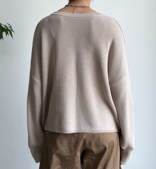  「スキッパープルオーバー」|ニット・セーター|