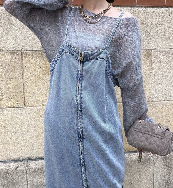  「シアーモヘヤプルオーバー」|ニット・セーター|