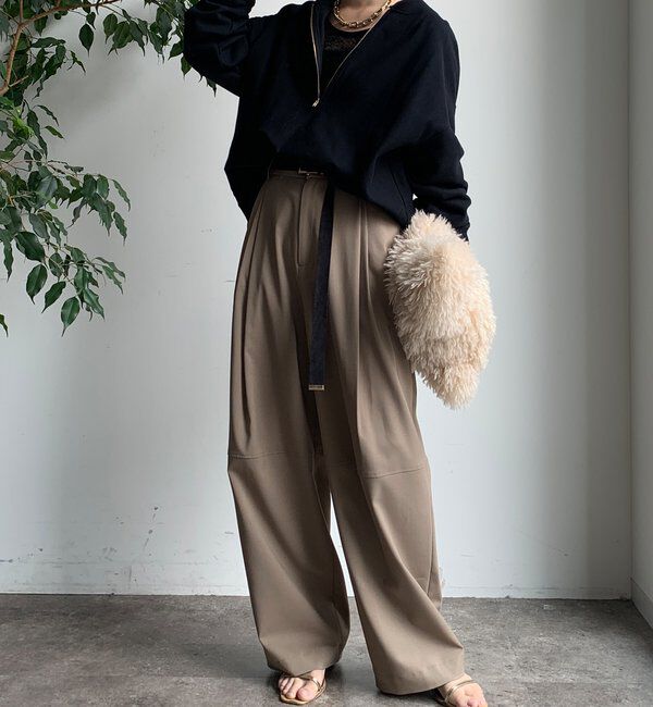  「レースロングスリーブトップス」|Tシャツ・カットソー|