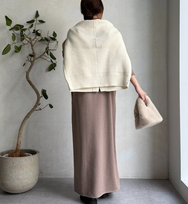  「ブークレーダンボールロングスリーブワンピース」|ワンピース|