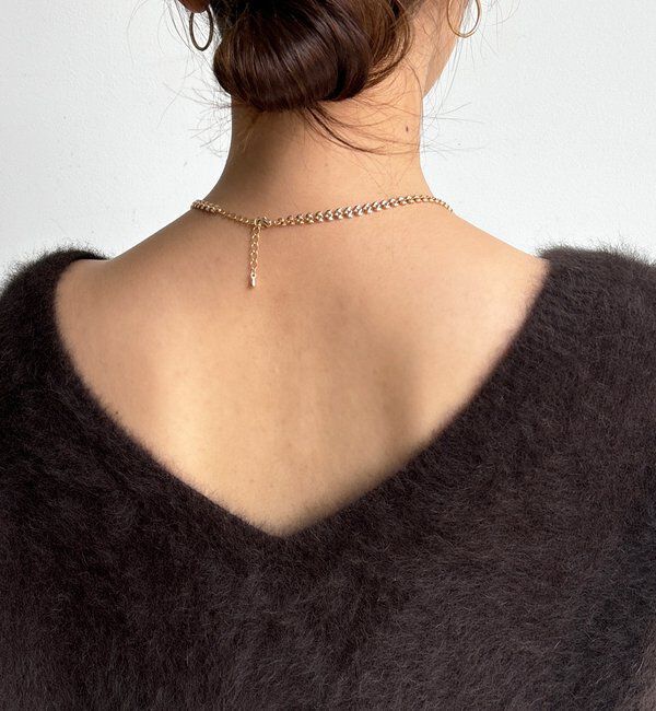  「ファーカシミヤプルオーバー」|ニット・セーター|