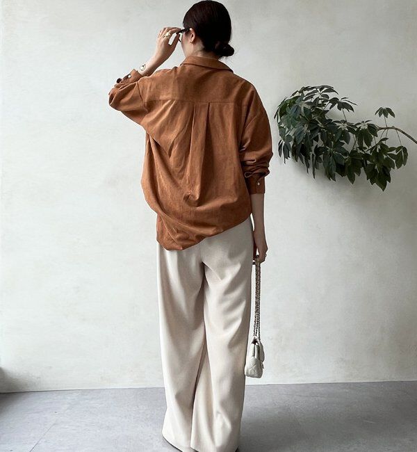  「スウェードシャツ」|シャツ・ブラウス|