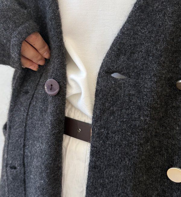  「ヤクウールニットジャケット」|テーラードジャケット|