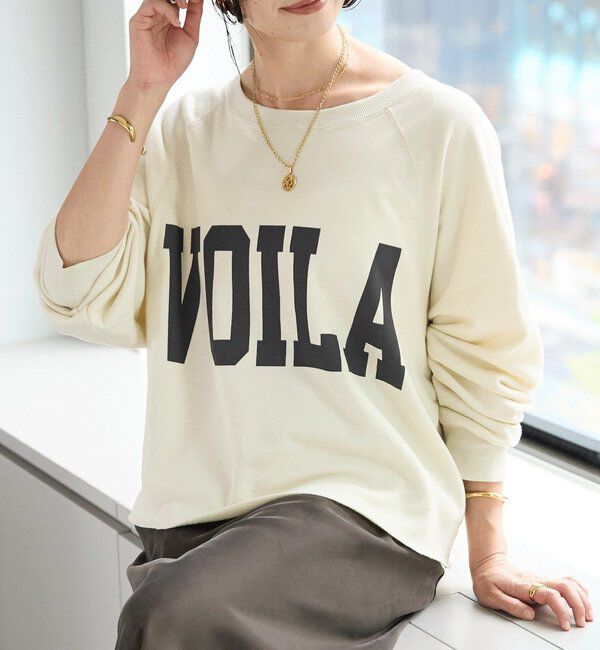  「【Yossshiiii企画】ワイドロゴカットオフスエット」|Tシャツ・カットソー|