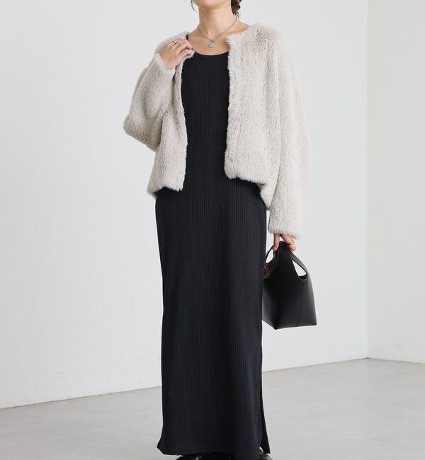  「【リバイバル/着映え】ダブルフェイスシャギーカーデ・2」|カーディガン|