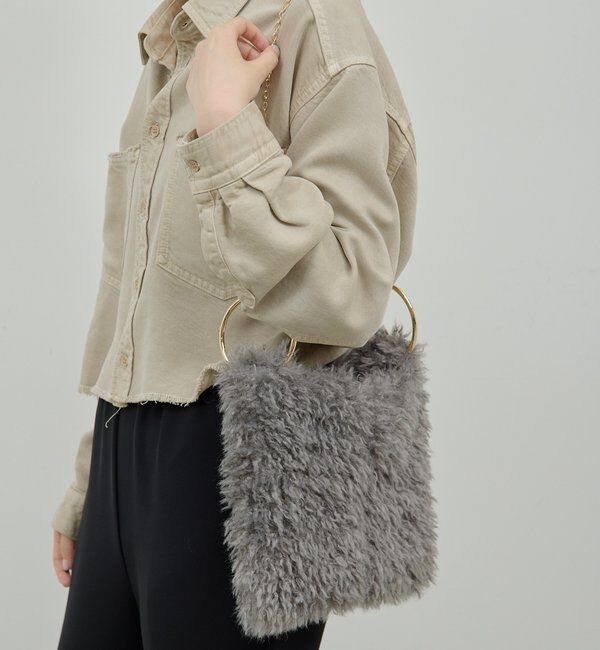  「【2.718】エコファーリングバッグ」|トートバッグ|グレー