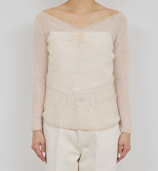  「【アンサンブル対応】オフショルダーニット」|ニット・セーター|