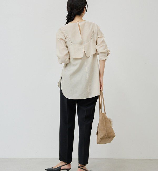  「ビスチェレイヤードシャツ」|シャツ・ブラウス|