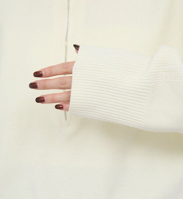  「ハーフジップニット」|ニット・セーター|