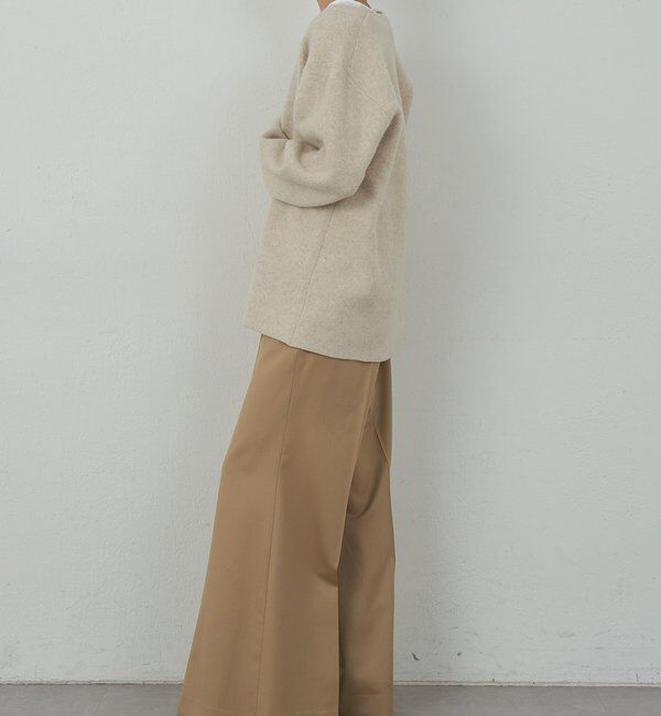  「【HERITANOVUM】 Vチュニックニット」|ニット・セーター|