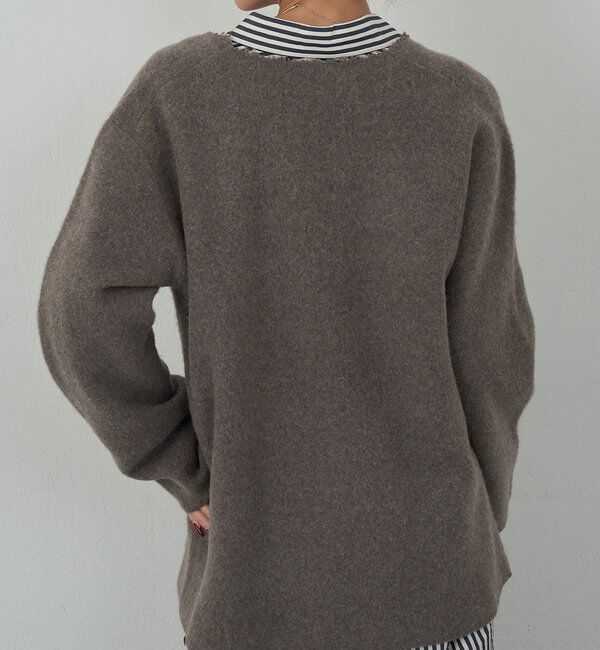  「【HERITANOVUM】 Vチュニックニット」|ニット・セーター|