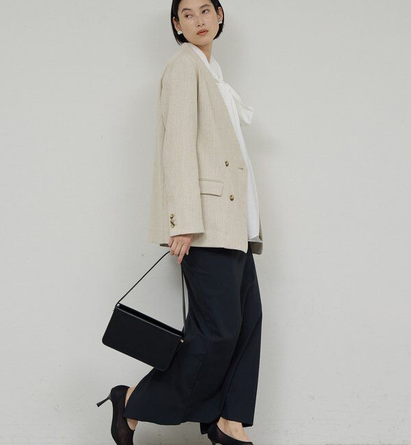  「【セットアップ対応】ノーカラーツイードジャケット」|その他|