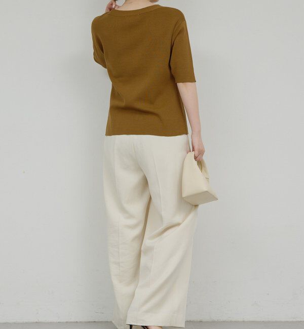  「【手洗い可】ペプラムニットカーデ」|ニット・セーター|