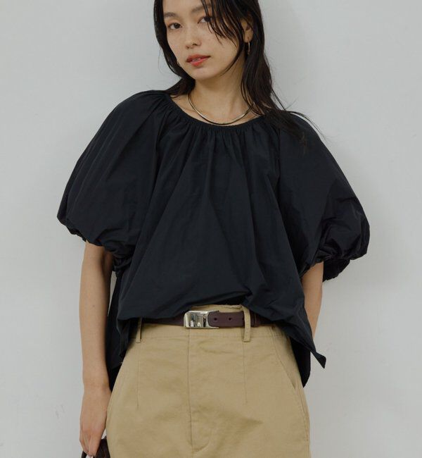  「【手洗い可】バルーンブラウス」|シャツ・ブラウス|