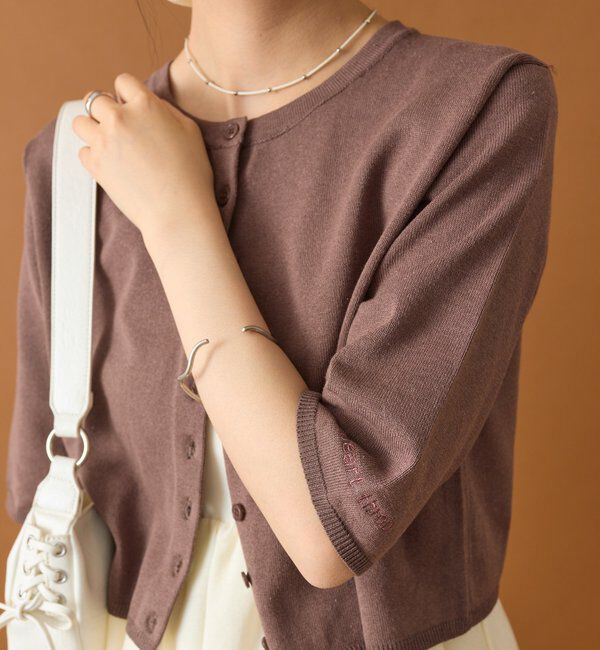  「チビボタンカーディガン」|カーディガン|