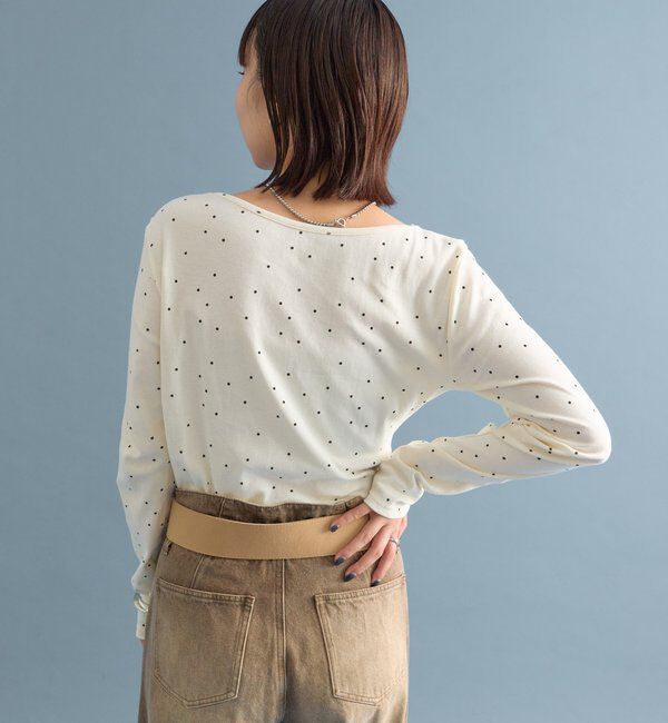  「オフショルロンT」|Tシャツ・カットソー|