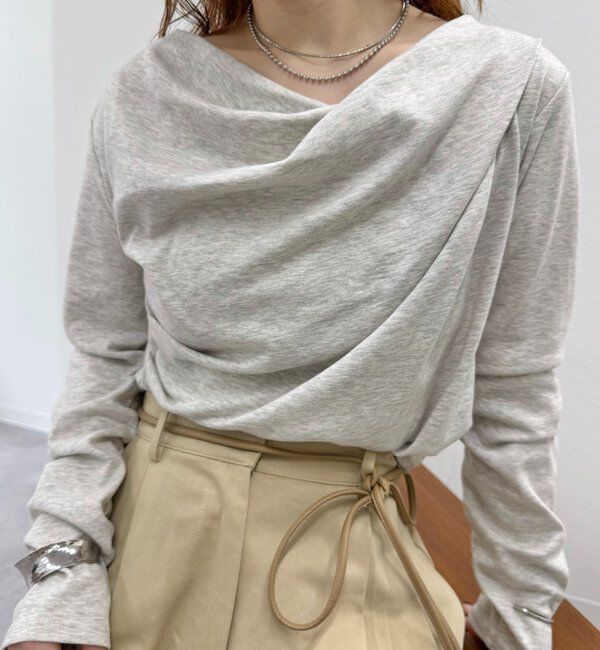  「オフショルロンT」|Tシャツ・カットソー|