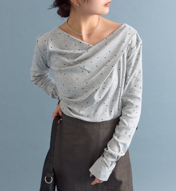  「オフショルロンT」|Tシャツ・カットソー|