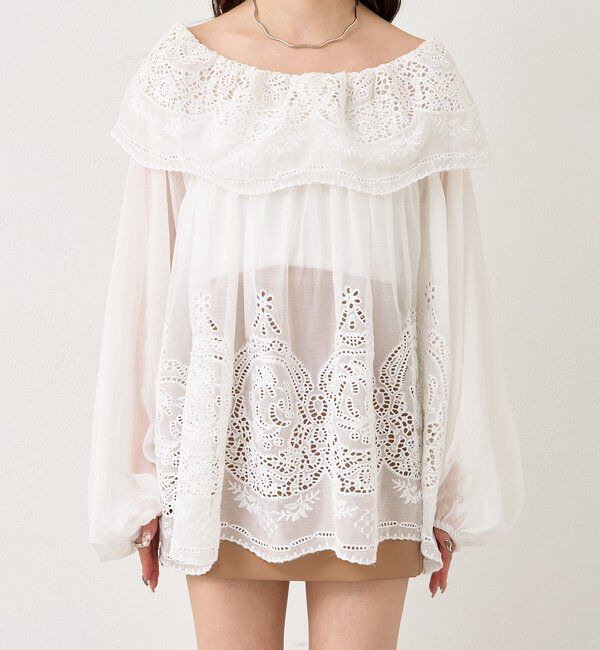  「4wayブラウス」|シャツ・ブラウス|