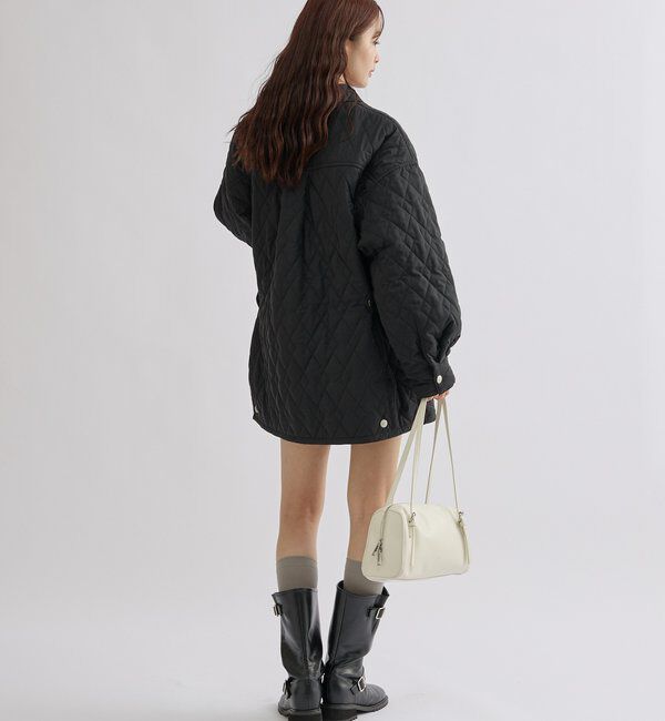  「襟付きキルティングジャケット」|その他|