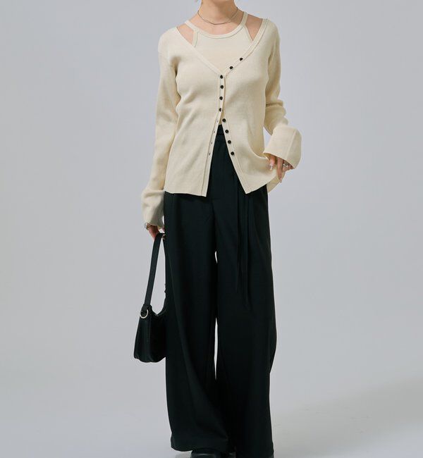  「アメスリニットカーデSET」|カーディガン|