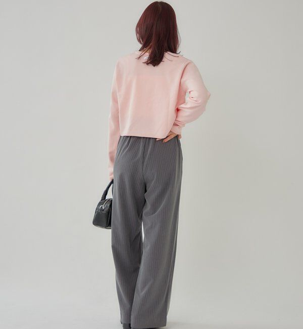  「チビボタン長袖カーディガン」|カーディガン|