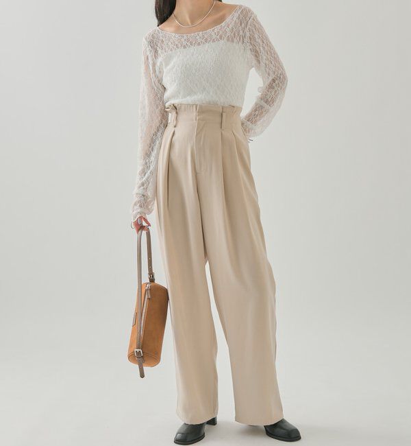  「タックイージーパンツ」|チノ|