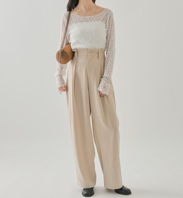  「タックイージーパンツ」|チノ|