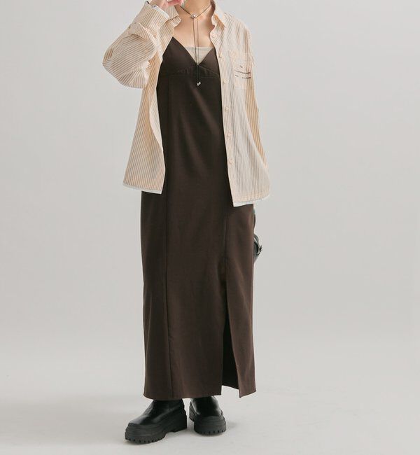  「ポケット刺繍ストライプシャツ」|シャツ・ブラウス|