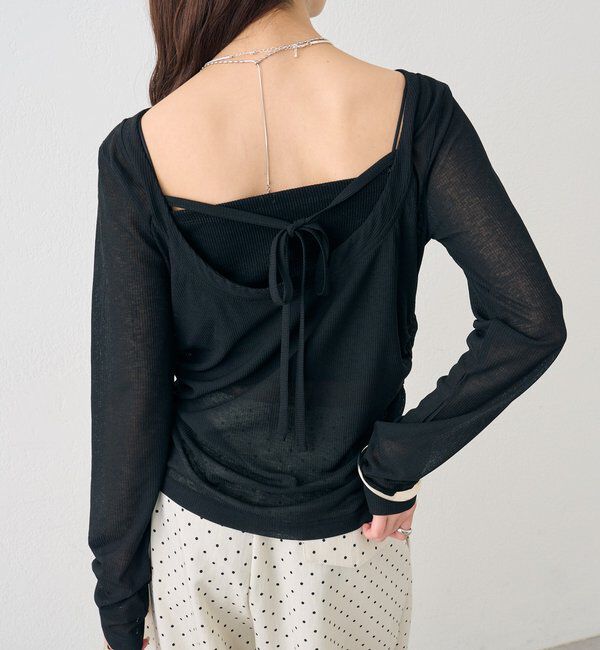  「バックシャンロングTシャツ」|Tシャツ・カットソー|