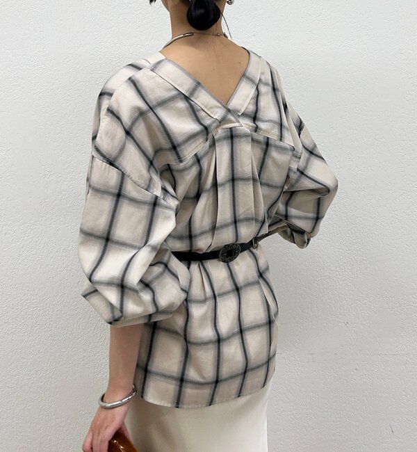  「オンブレチェックシャツ」|シャツ・ブラウス|