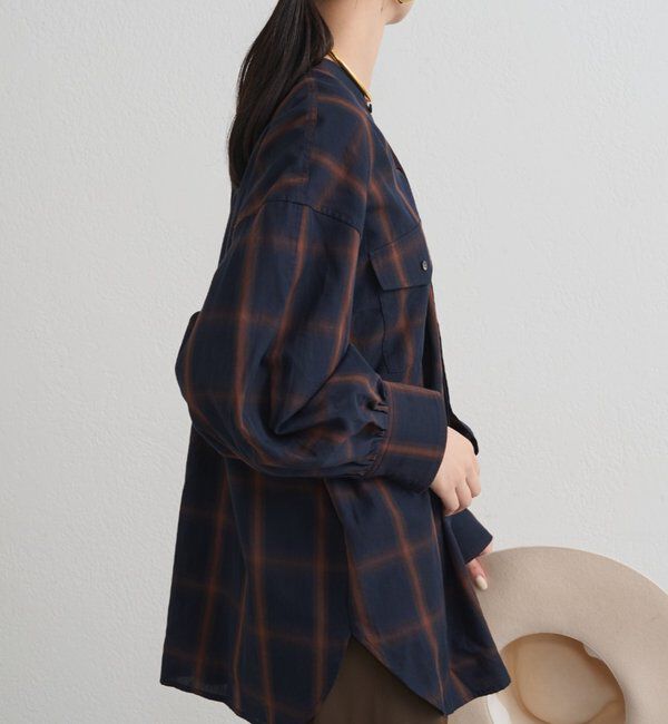  「オンブレチェックシャツ」|シャツ・ブラウス|