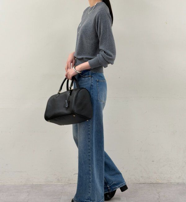  「ウールカシミヤクルーニット」|ニット・セーター|