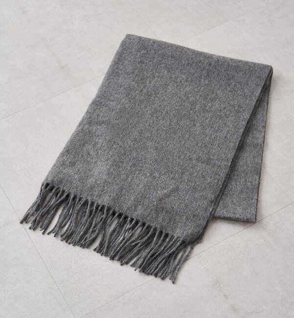  「【GALENA/ガレナ】ウールストール」|マフラー|グレー